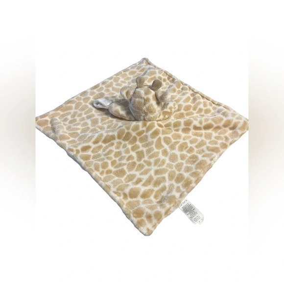 Carters Giraffe Security Blanket Baby Lovey Plush With Pacifier Strap Lovie Soft - Picture 5 of 6